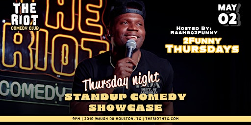 Imagen principal de 2Funny Thursdays with Raambo2Funny Comedy Showcase