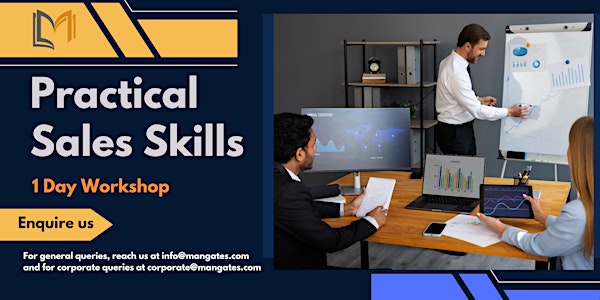 Practical Sales Skills 1 Day Training in San Jose, CA