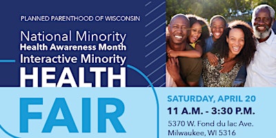 Primaire afbeelding van Planned Parenthood of Wisconsin Interactive Minority Health Fair