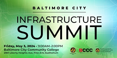 Primaire afbeelding van Baltimore City Infrastructure Summit