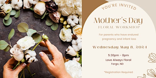 Mother's Day Floral Workshop - Fargo primary image