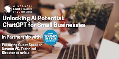 Imagem principal do evento Unlocking AI Potential: Chat GPT for Small Businesses