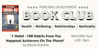 Hauptbild für Personal Development Book Club - April