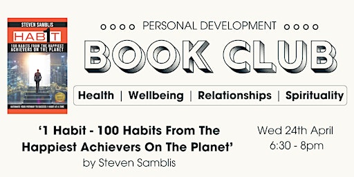 Image principale de Personal Development Book Club - April