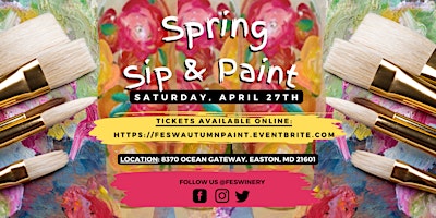 Imagem principal do evento Spring Sip & Paint
