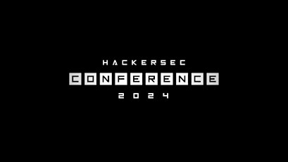 Hauptbild für HackerSec Conference 2024
