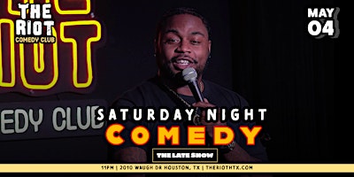 Riot Comedy Club presents Saturday Night Late Show primary image