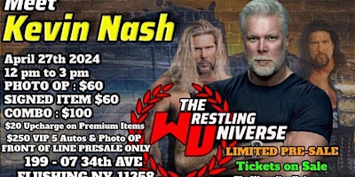 Imagem principal do evento Kevin Nash at Wrestling Universe