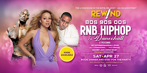 Primaire afbeelding van Rewind Party @ The Belmont!! (April Edition!)