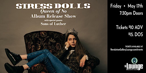 Imagen principal de STRESS DOLLS “Queen of No” Album Release Show