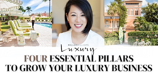 Imagem principal do evento Four Essential Pillars to Grow Your Luxury Business with Caroline K. Huo