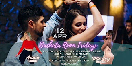 Bachata Room Fridays: Bachata & Kizomba Vibes!! primary image