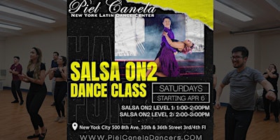 Imagen principal de Salsa On2 Dance Class, Level 1, Beginner