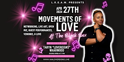 L.R.E.A.M. Presents Movements of LOVE primary image