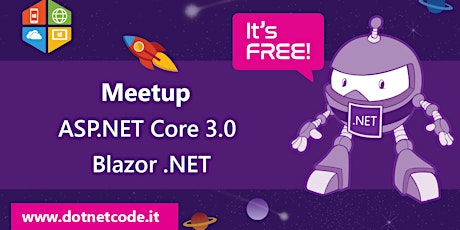 Immagine principale di ASP.NET Core 3.0 e Blazor Meetup #AperiTech di DotNetCode 