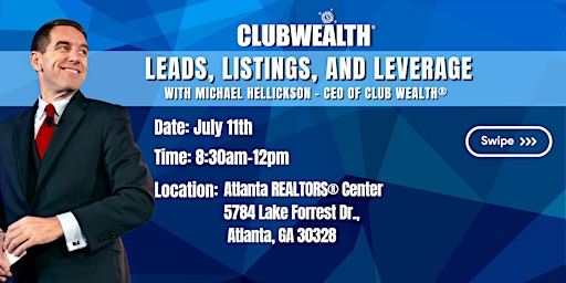 Imagem principal do evento Leads, Listings and Leverage | Atlanta, GA