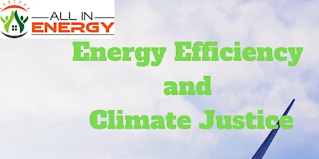 Energy Efficiency and Climate Justice primary image