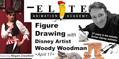 Imagem principal do evento Figure Drawing Workshop with Disney Animator Woody Woodman