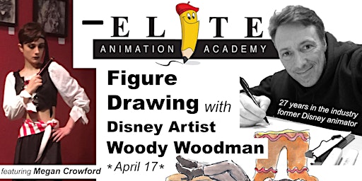 Figure Drawing Workshop with Disney Animator Woody Woodman  primärbild