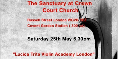 Imagen principal de Young Violinist's Performance from "Lucica Trita Violin Academy London"