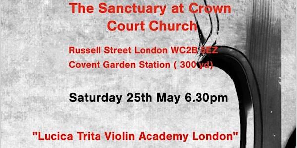 Young Violinist's Performance from "Lucica Trita Violin Academy London"