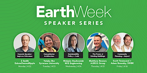 Hauptbild für Earth Week 5-Day Speaker Series 2024
