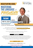 Immagine principale di Mastering The Language of Persusion with Ed Hatch 