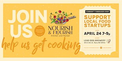 Nourish & Flourish Kitchen & Market Fundraiser primary image