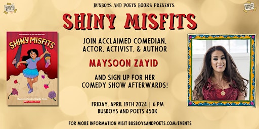 Immagine principale di SHINY MISFITS | A Busboys and Poets Books Presentation 