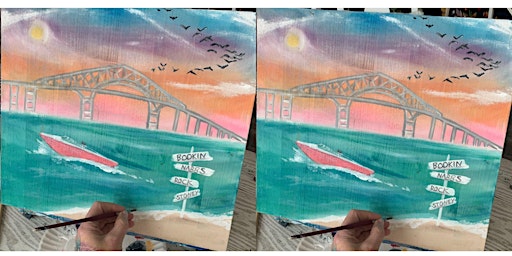 Imagem principal do evento Key Bridge: Glen Burnie, Bonefish with Artist Katie Detrich!