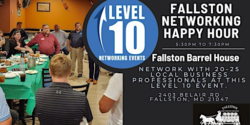 Image principale de Fallston Networking Happy Hour Event