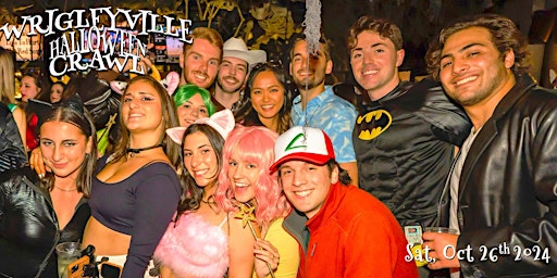 Image principale de Wrigleyville Halloween Crawl - Chicago's BIGGEST Halloween Party