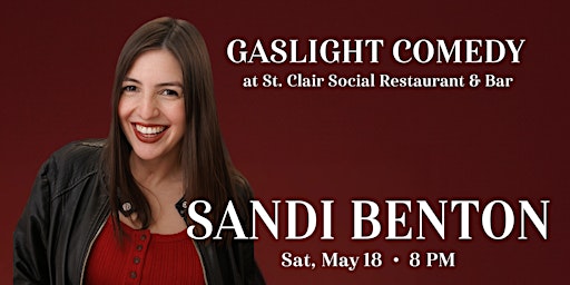 Imagem principal do evento Gaslight Comedy presents Sandi Benton