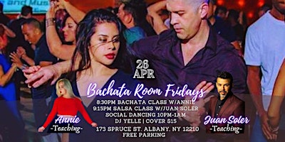 Imagem principal de Bachata Room Fridays: Bachata & Salsa Vibes!