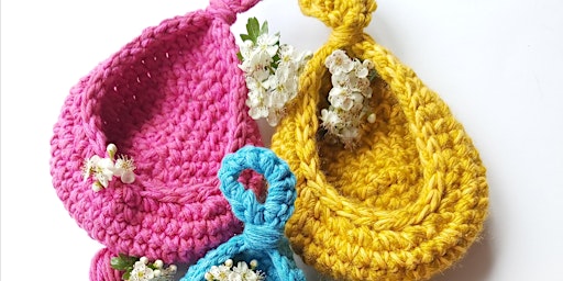 Image principale de Crochet Club! Online - Teardrop Hanging Baskets