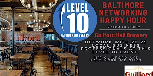 Imagem principal do evento Baltimore Networking Happy Hour Event