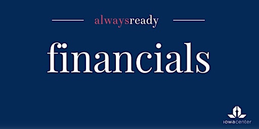 Imagem principal do evento Always Ready: Financials
