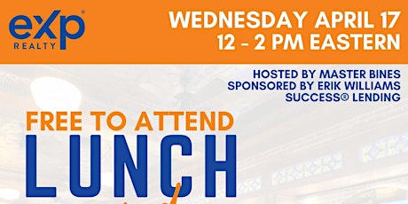 4/17/24 - Charleston Agents- Lunch N Learn 12-2pm