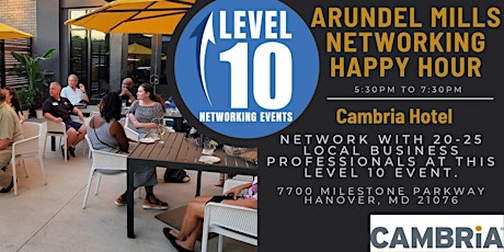 April LinkNetworking happy hour event