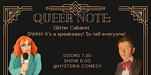 Primaire afbeelding van Queer Note, Glitter Cabaret.