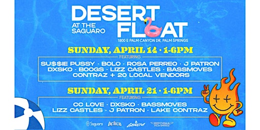 Imagem principal do evento DESERT FLOAT "Pool Party"