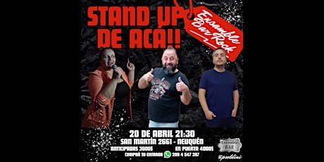 Stand Up ,de Acá!! en Ensamble Bar Neuquén