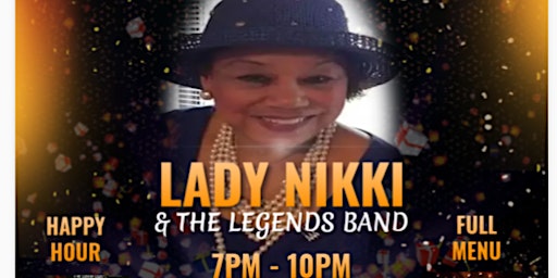 Imagem principal do evento Lady Nikki & The Legends Band