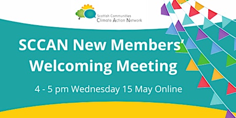 SCCAN New Members' Welcoming Meeting 4- 5 pm Wed 15 May