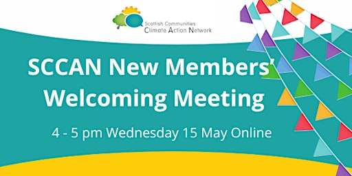 Imagem principal do evento SCCAN New Members' Welcoming Meeting 4- 5 pm Wed 15 May