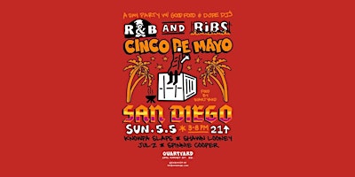 Primaire afbeelding van R&B and Ribs May 5th (Cinco De Mayo)