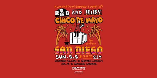 Immagine principale di R&B and Ribs May 5th (Cinco De Mayo) 