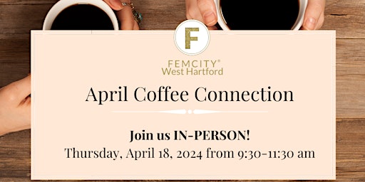 Imagem principal do evento FemCity West Hartford In-Person Networking!