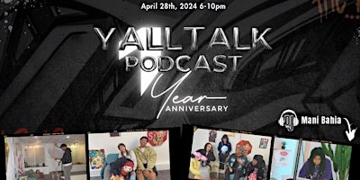 Primaire afbeelding van Y’all Talk Podcast 1 Year Anniversary Event At The Forge Urban Winery
