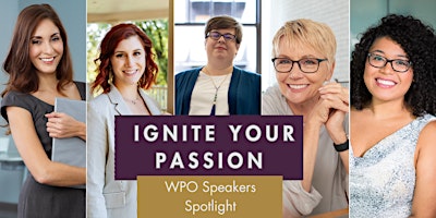 Primaire afbeelding van Ignite Your Passion: WPO Speakers Spotlight